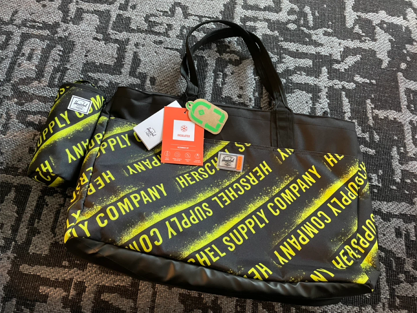 Herschel Supply Alexander Zip Insulated Tote Bag