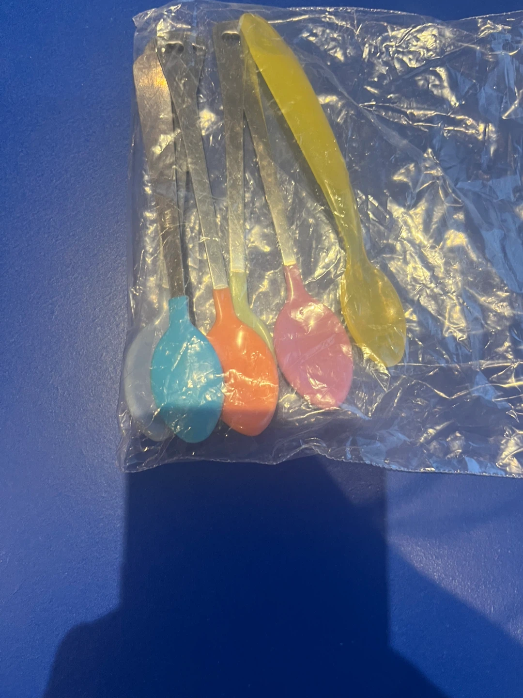 Set of 5 Colourful Spoons