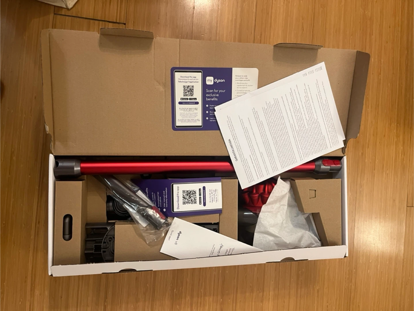 Dyson Cordless Vacuum Cleaner - Red - photo 3