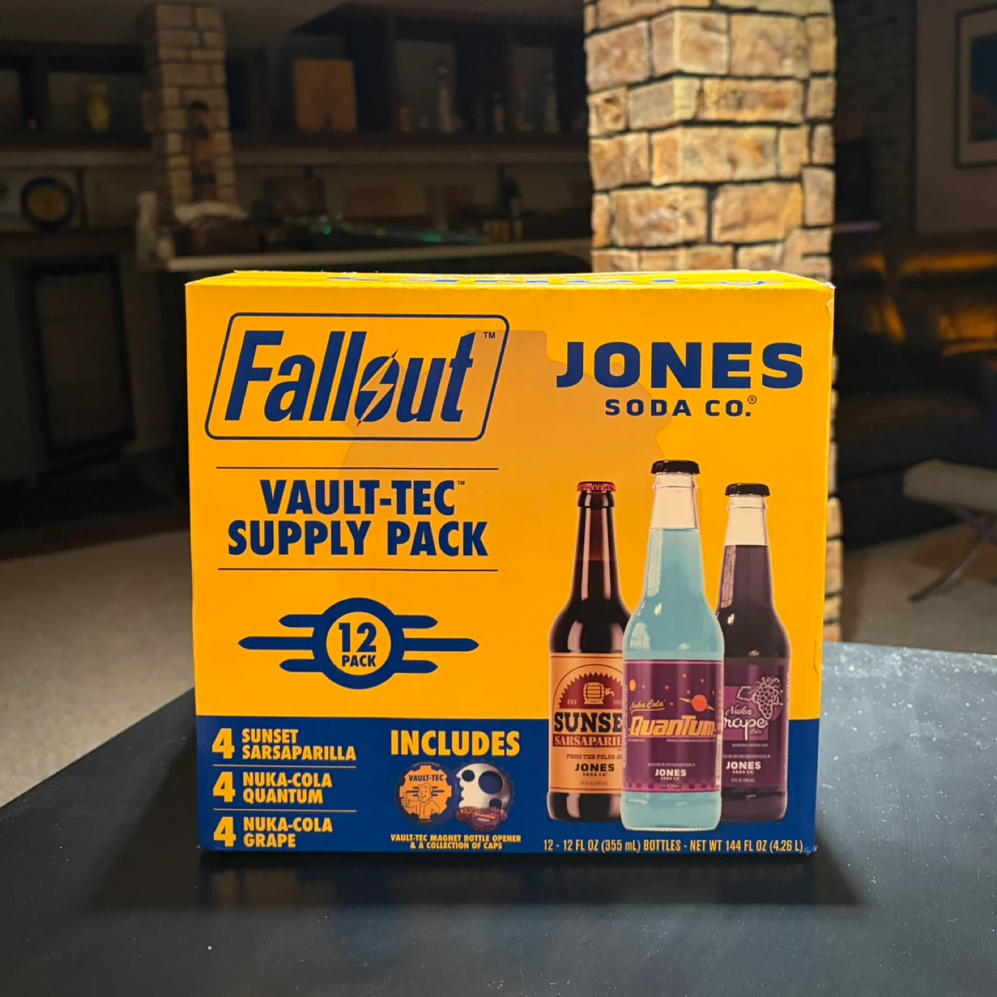 Jones Soda Co. Fallout Vault-Tec Supply Pack 12 Pack
