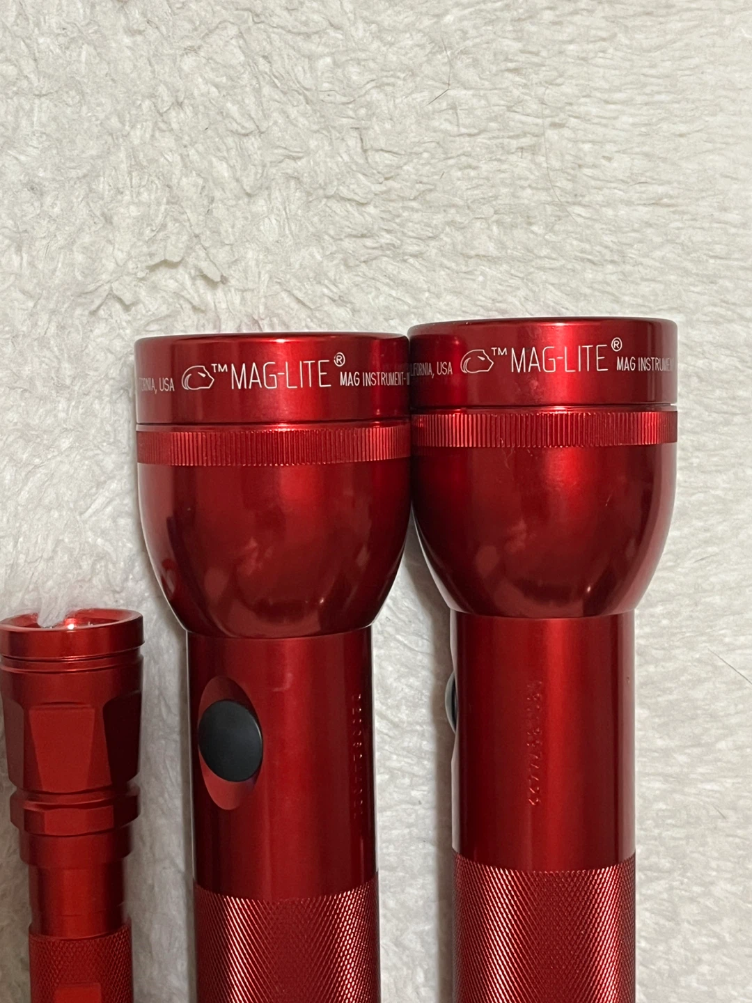Vintage Maglite Flashlights - Red & Blue - photo 3