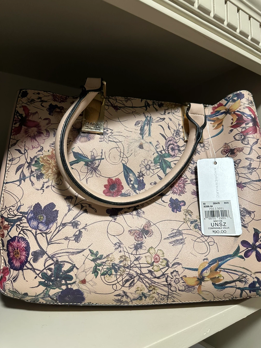 MARC NEW YORK 3-in-1 Floral Tote Shoulder Bag Crossbody - photo 3