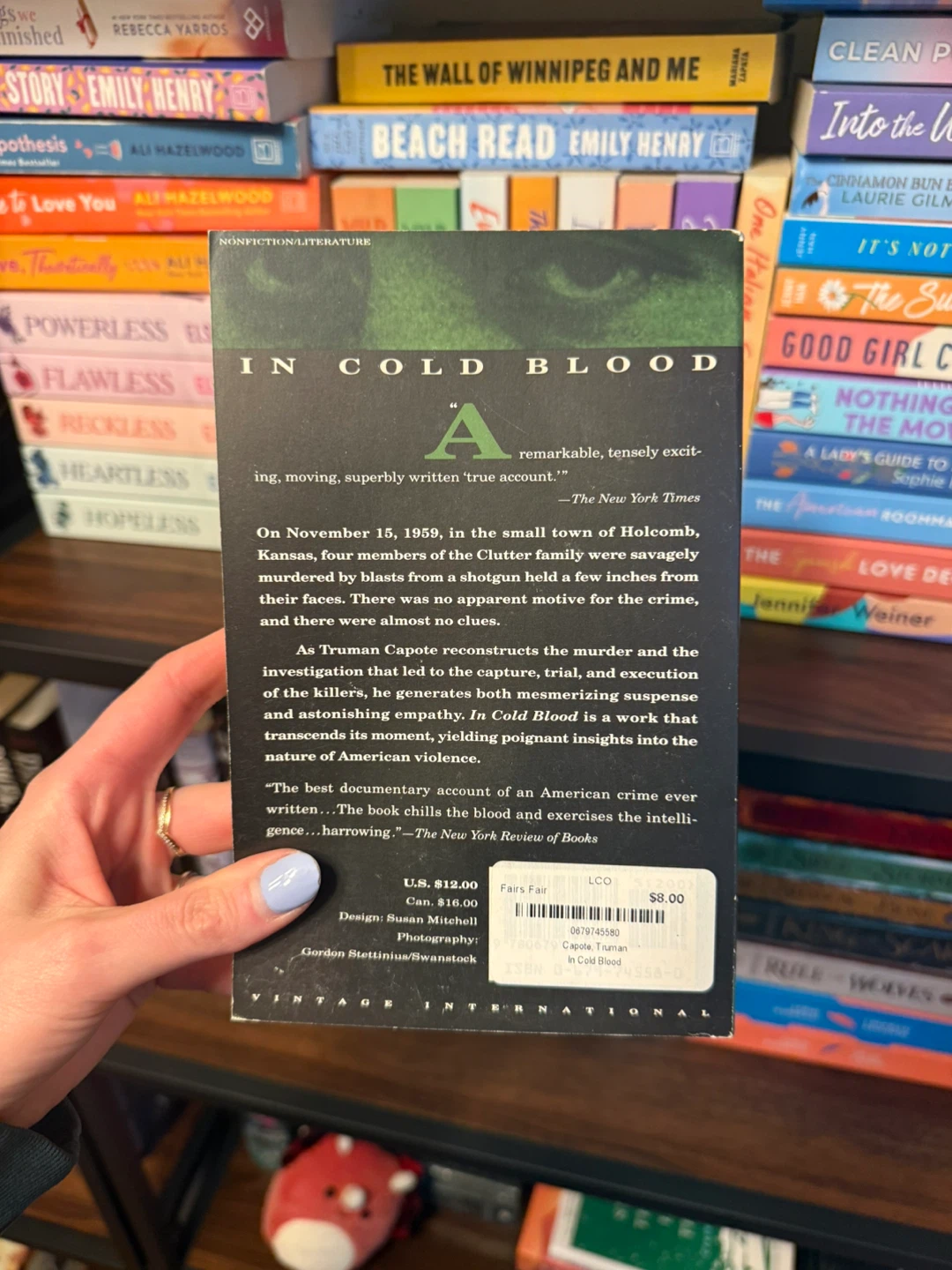 In Cold Blood by Truman Capote - Vintage International Edition - photo 2