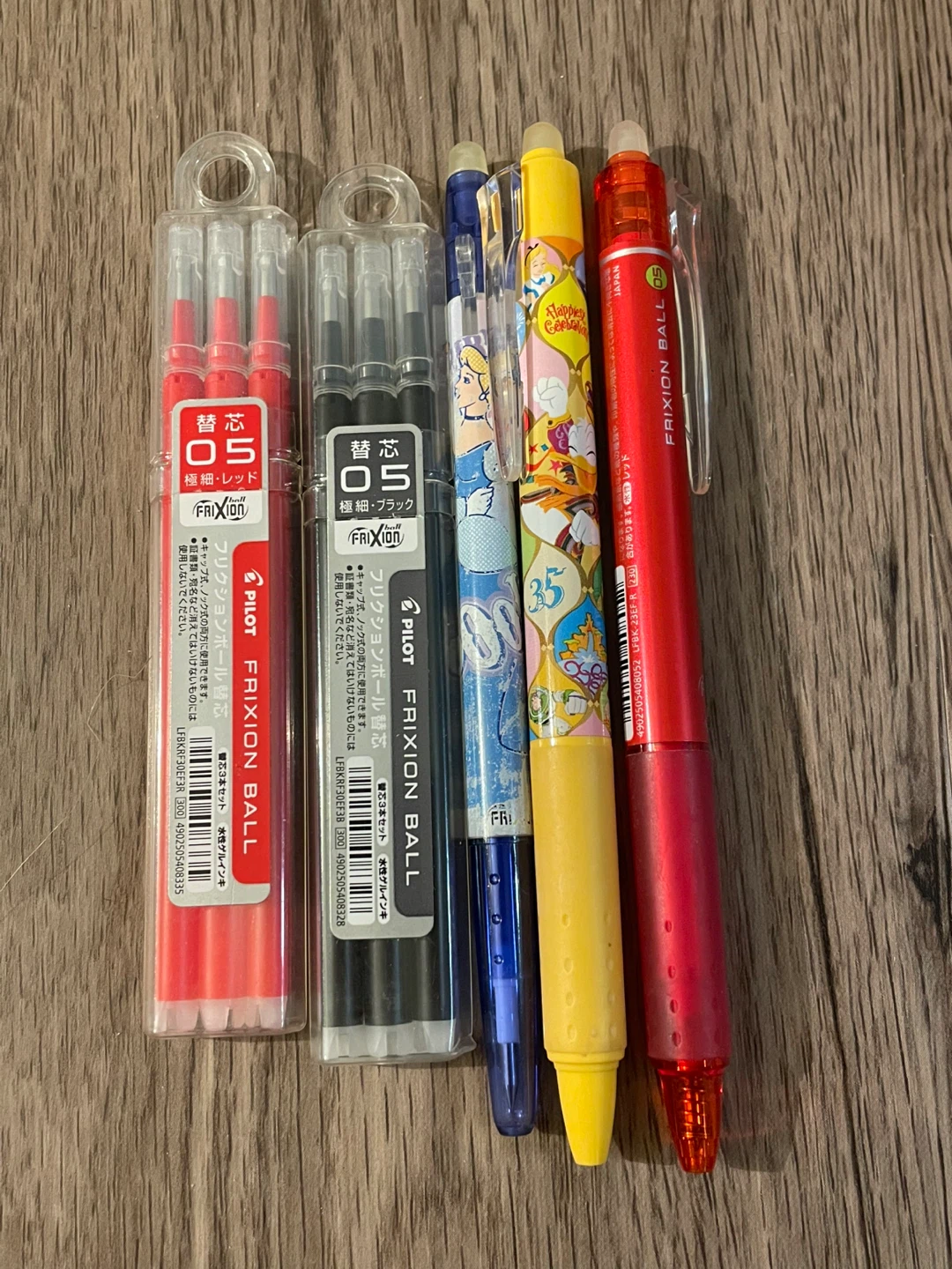 Frixion Pens and Refil set - Disney