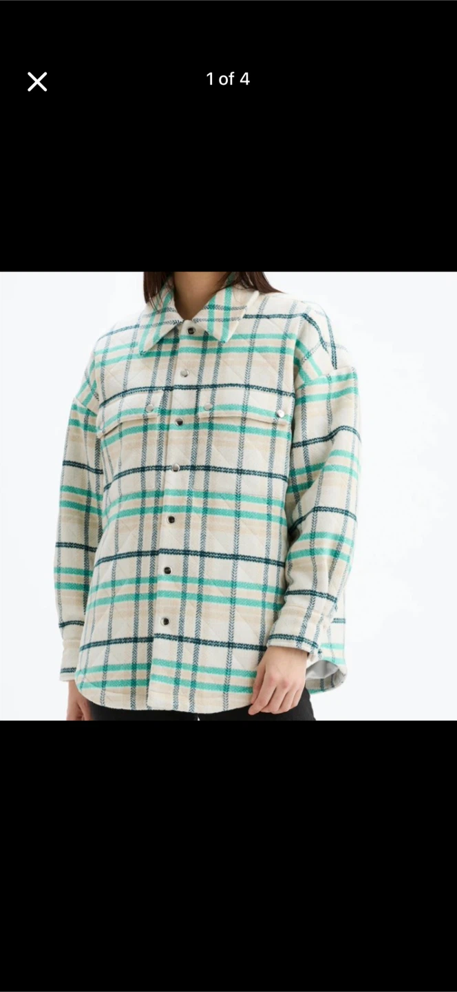 CHRLDR "Deebo" Quilted Lumber Jacket *Brand New With Tags*
