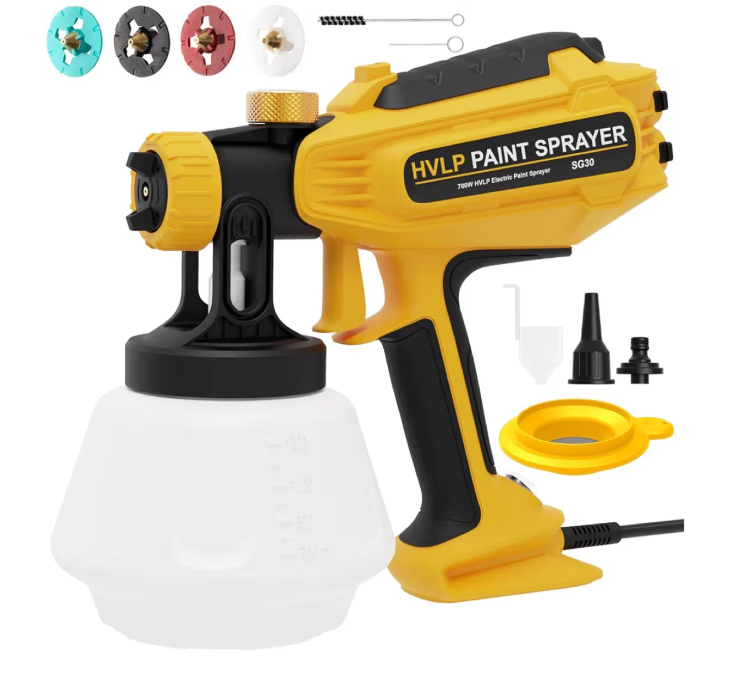 700W HVLP Paint Sprayer SG30 - photo 2