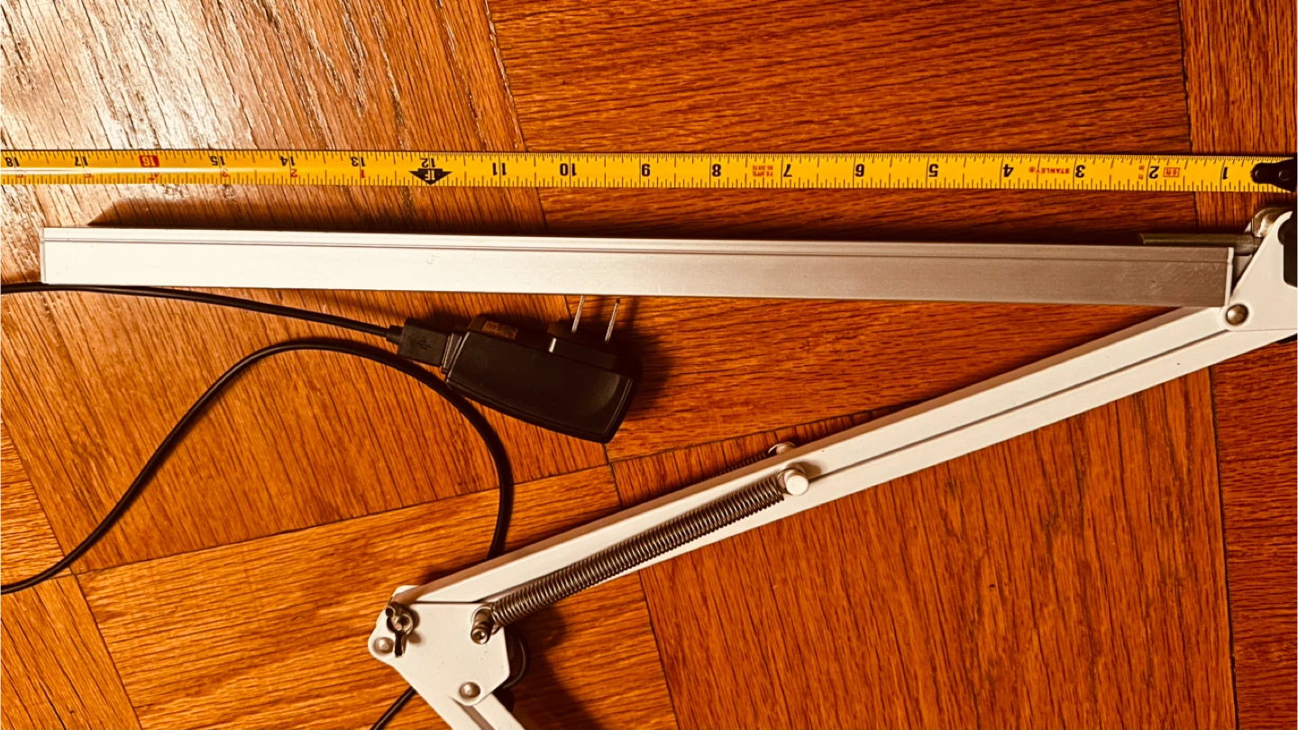 Adjustable Desk Lamp with Clamp Mount - photo 4