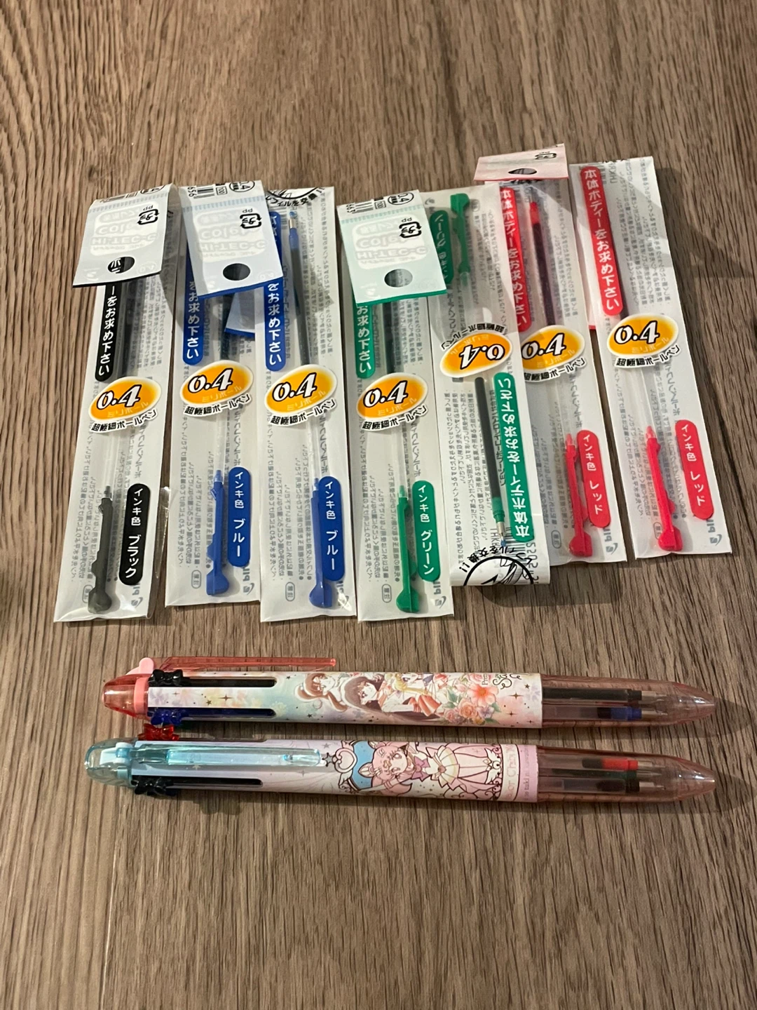 Sailor Moon Pens and Refill Set