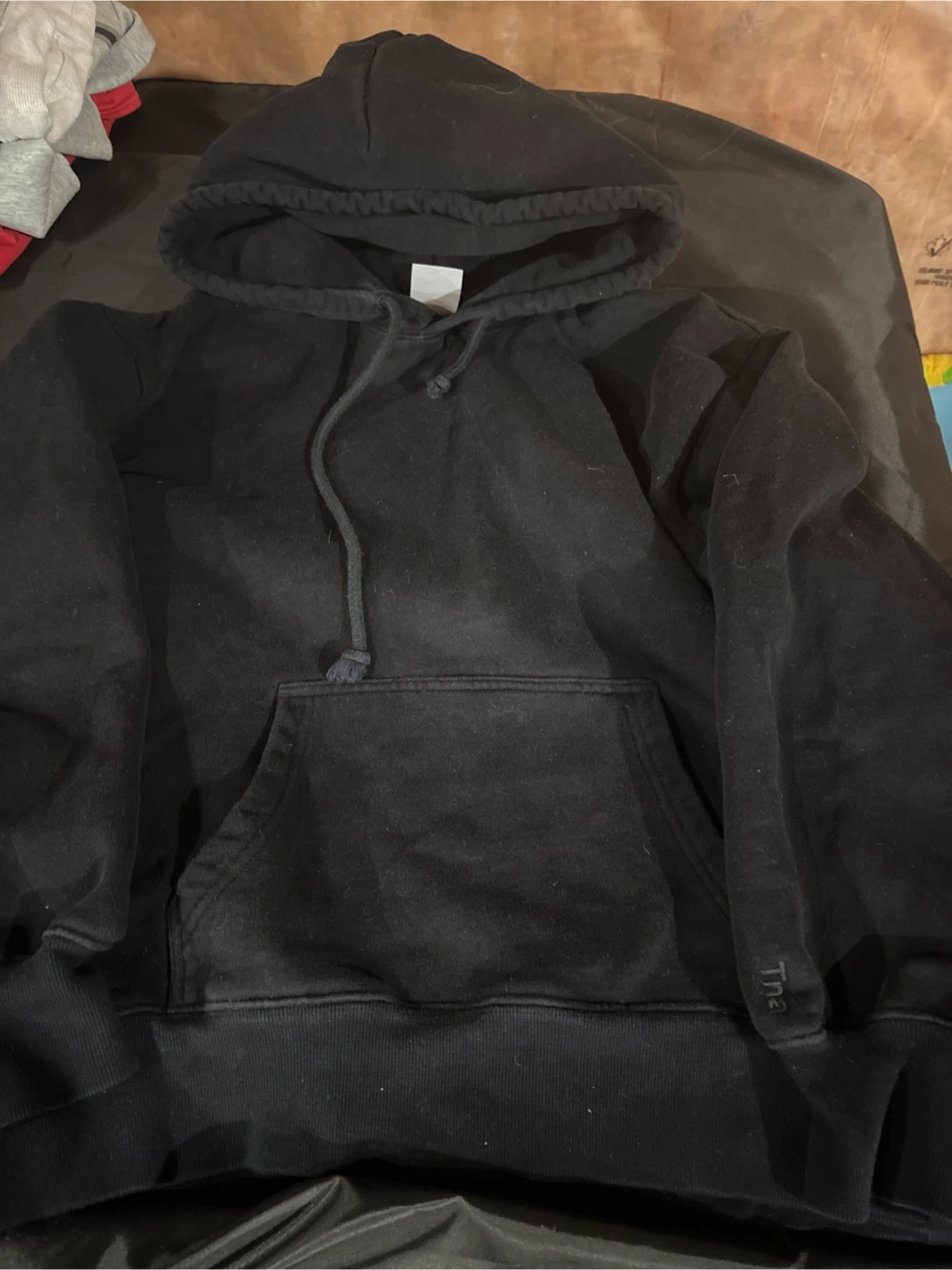 TNA The Cozy Boyfriend Hoodie Black Size XS - photo 2