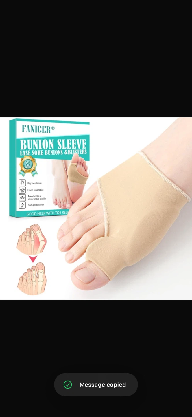 *SEALED* Two Pairs of Bunion Correctors - BNIB, Never Opened