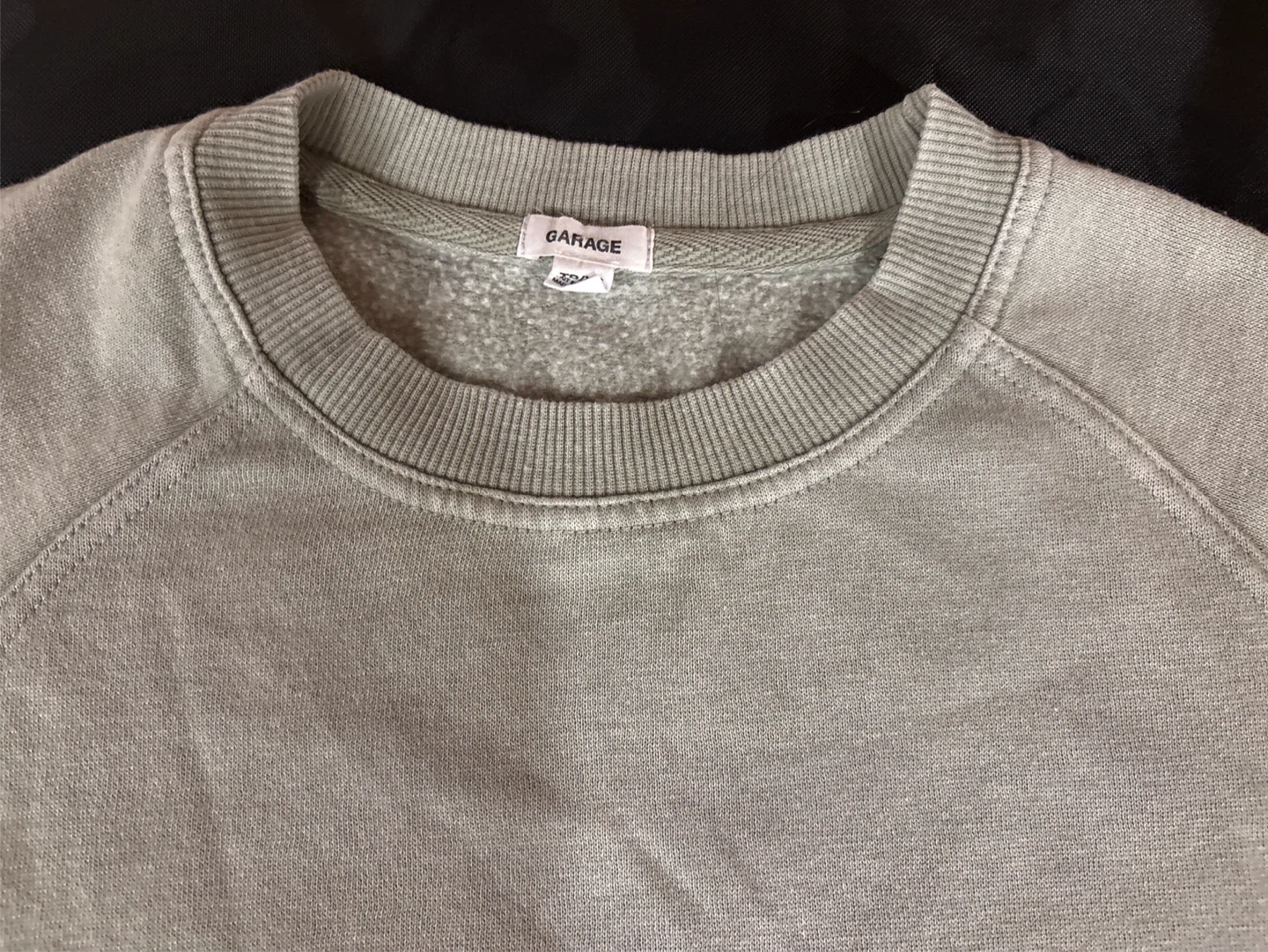 Garage Cropped Sweatshirt