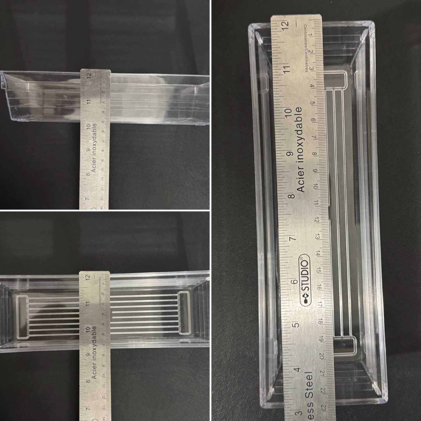 4 Acrylic storage trays - photo 3