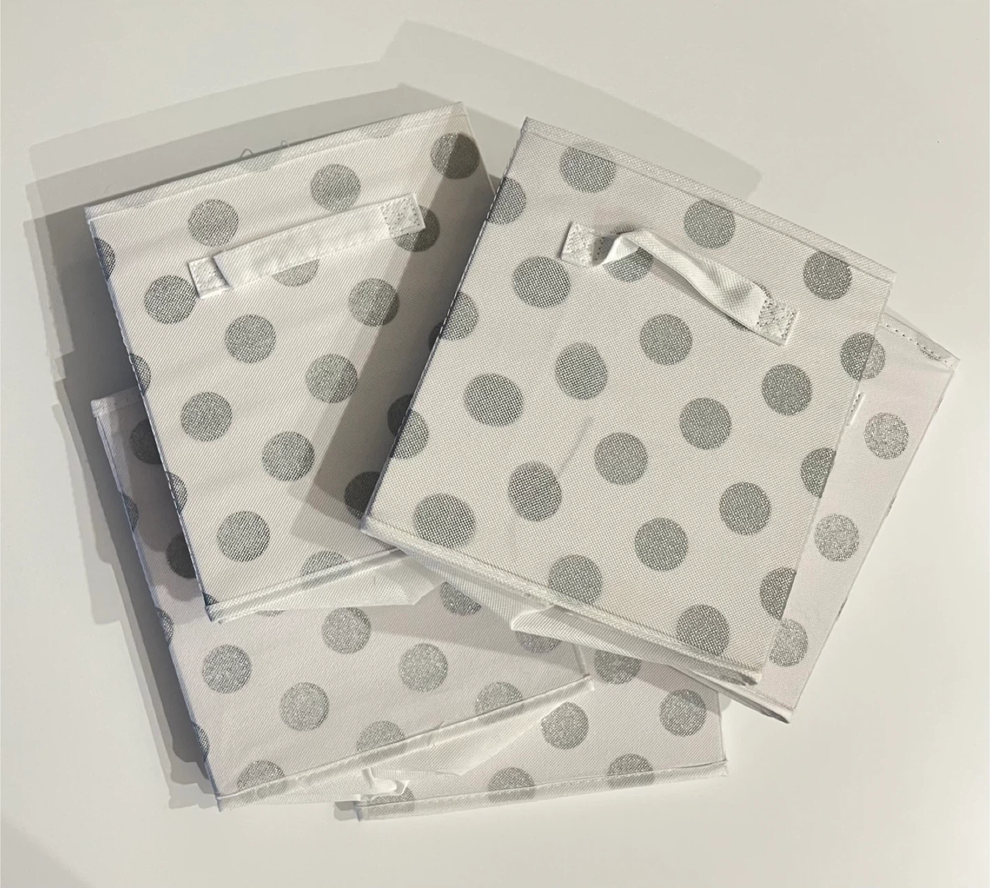 3 Collapsible Fabric Storage Cubes - photo 2