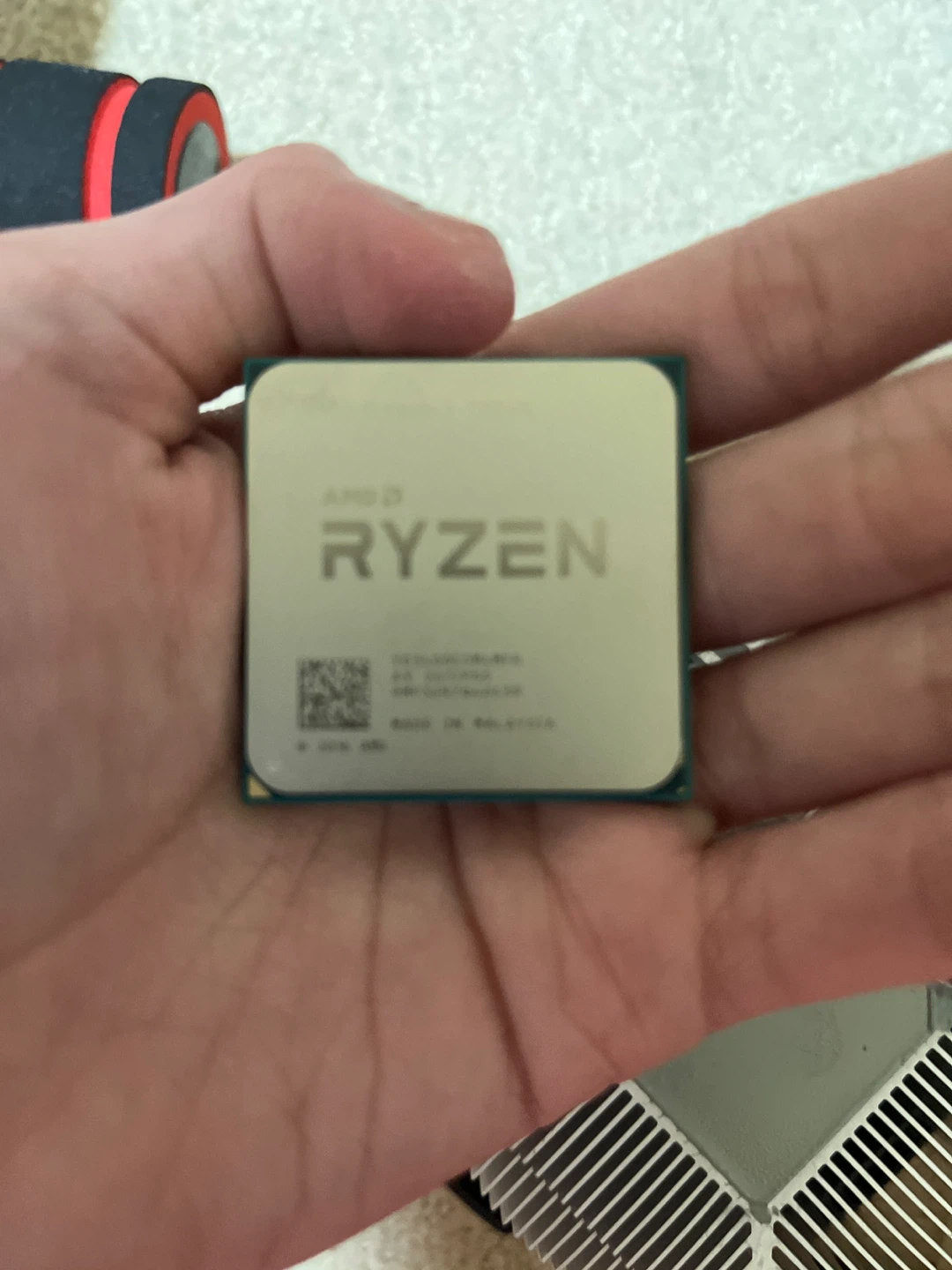 AMD Ryzen CPU with Stock Cooler brand new just got off Amazon - photo 2