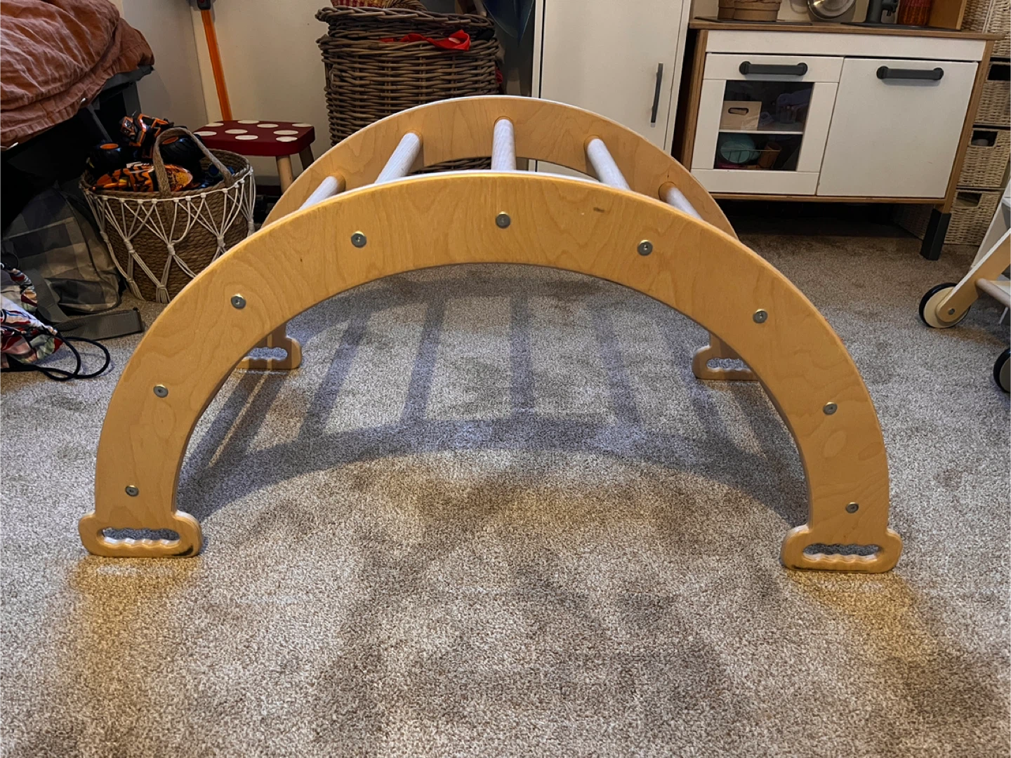 Wooden Climbing Arch and Rocker - photo 2