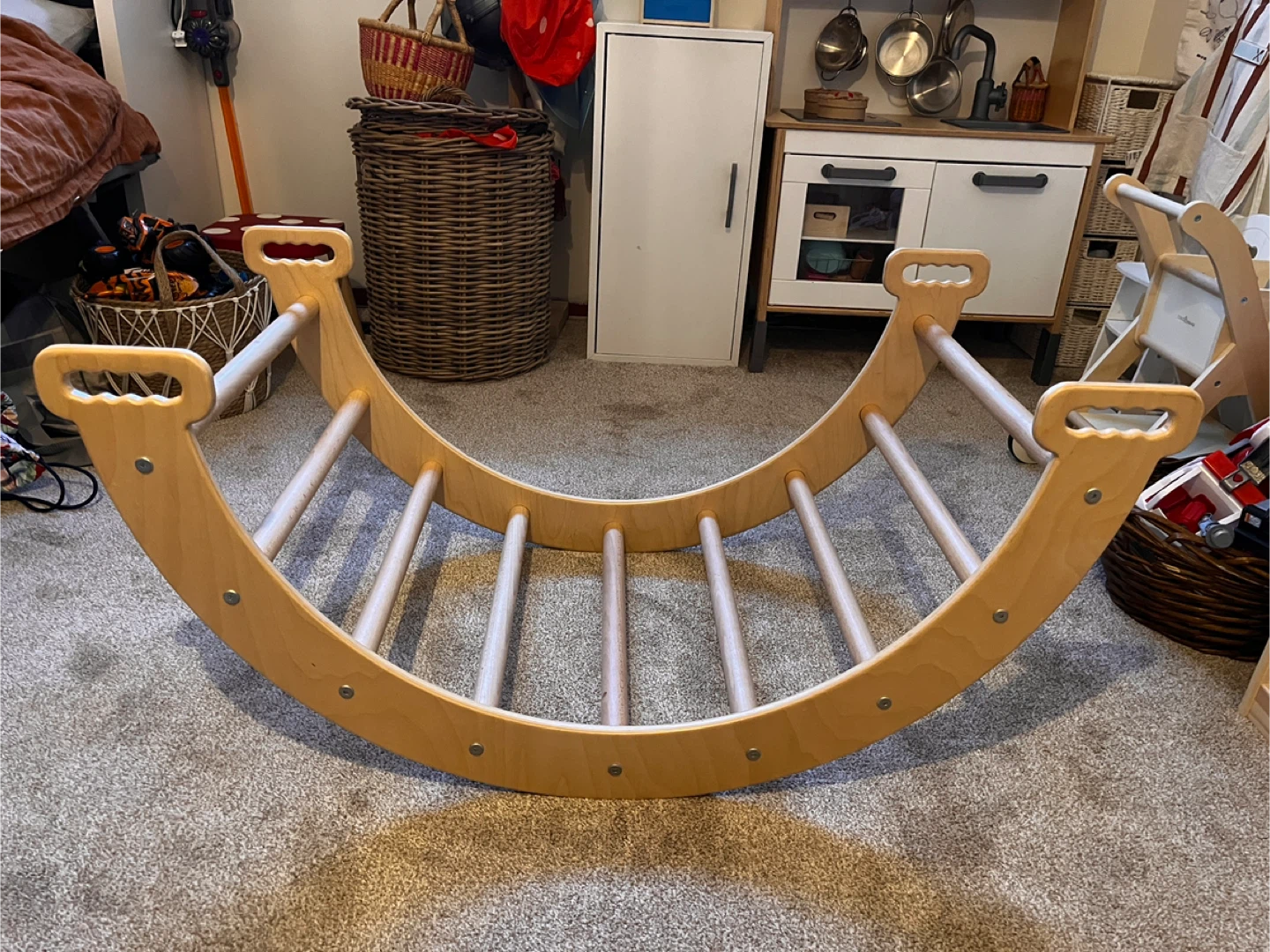 Wooden Climbing Arch and Rocker - photo 3
