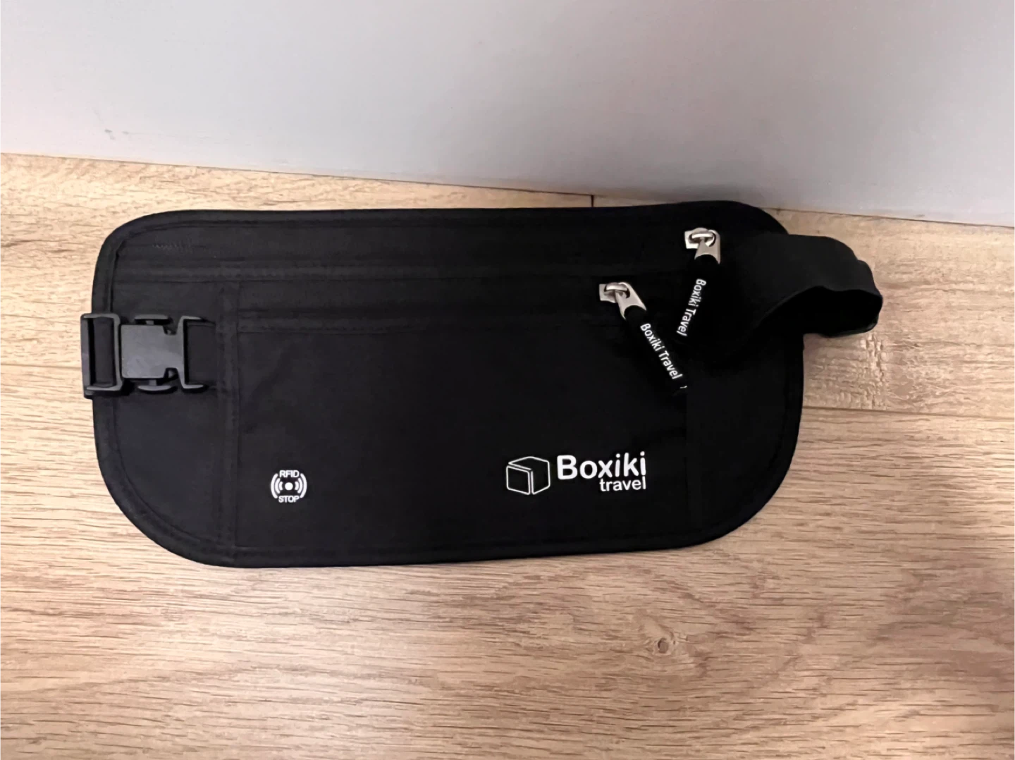 Boxiki Travel Black RFID Blocking Waist Pack - photo 3