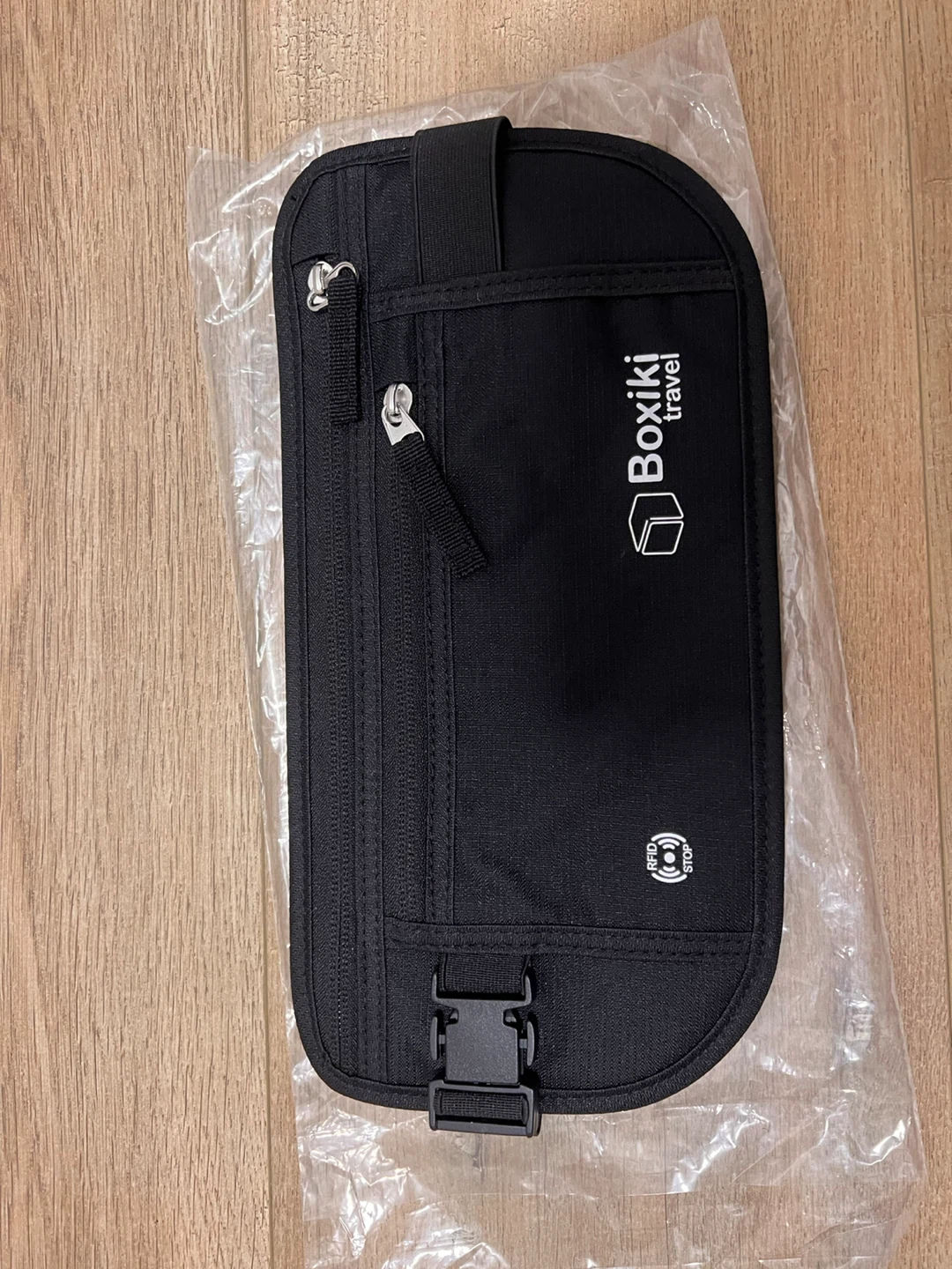 Boxiki Travel Black RFID Blocking Waist Pack - photo 2
