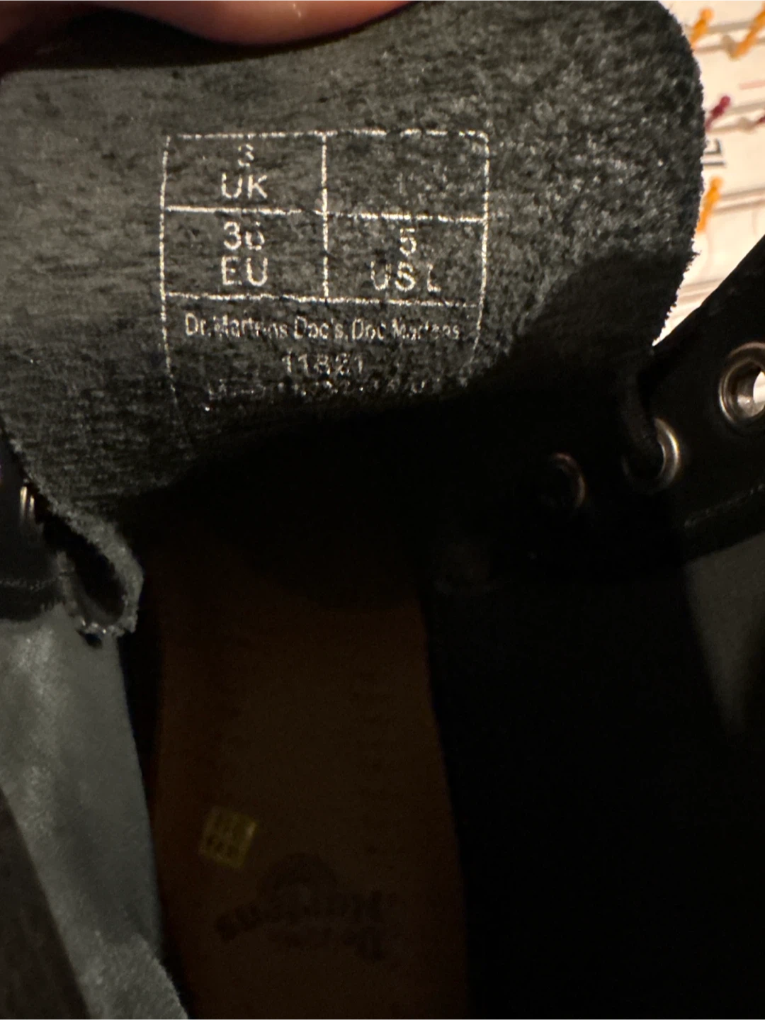 Dr. Martens 1460 Black Leather Boots - Size 5 US - photo 2