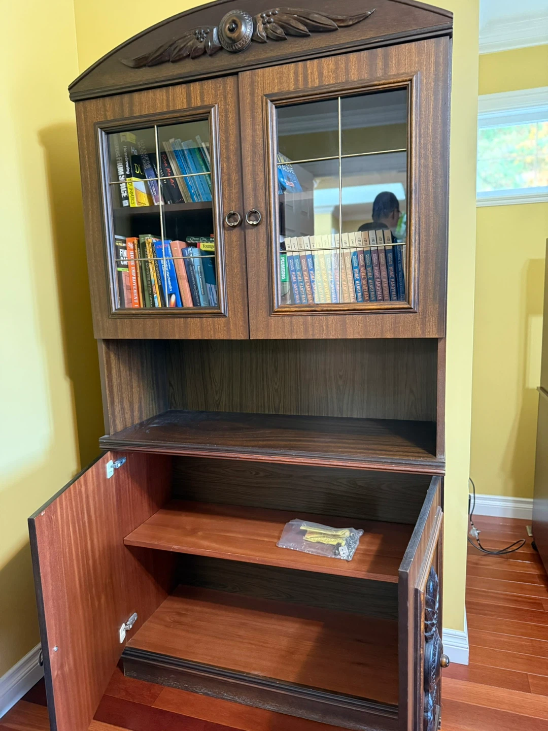 Solid Wood Bookcase - photo 2
