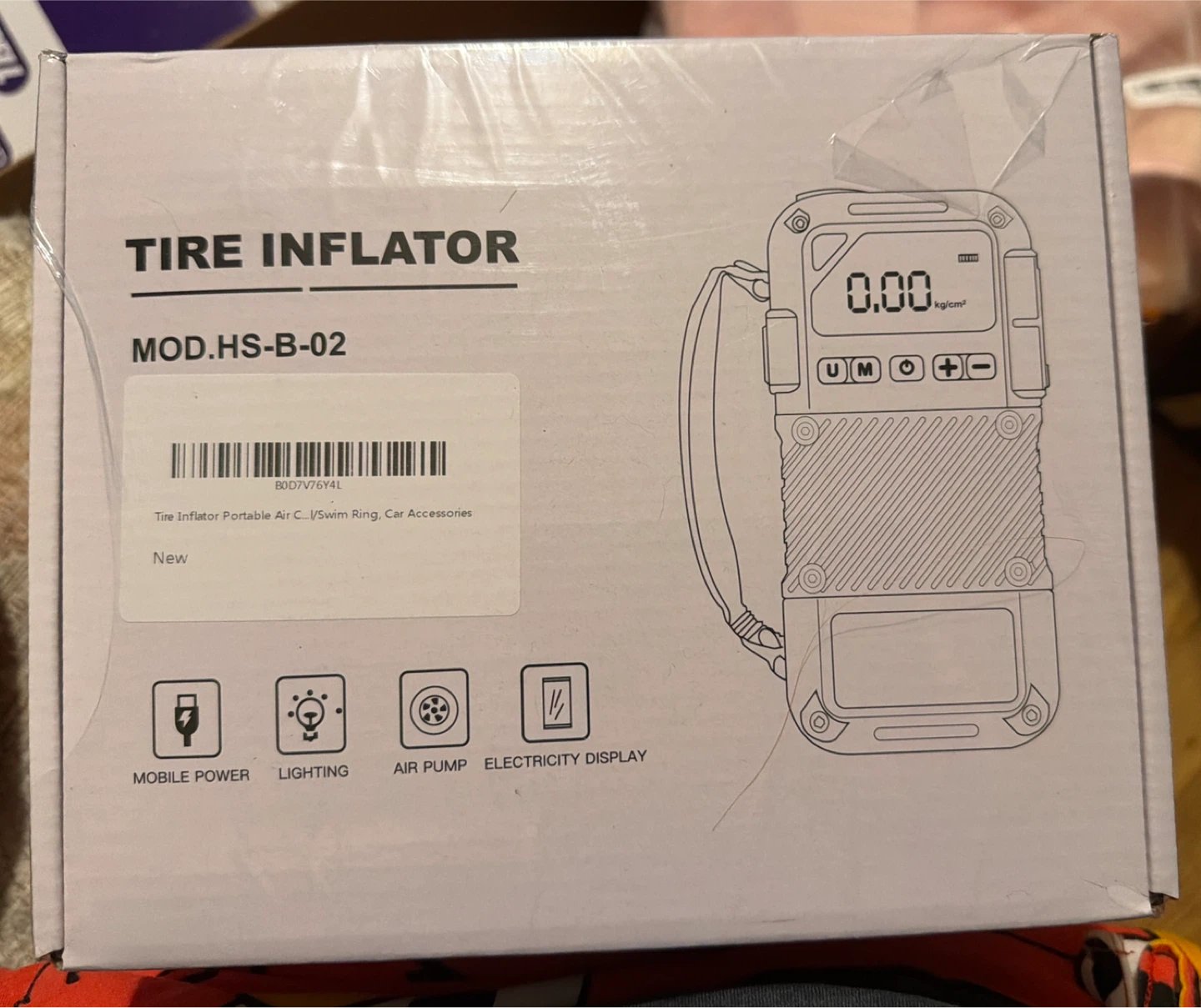 Tire Inflator Portable Air Compressor