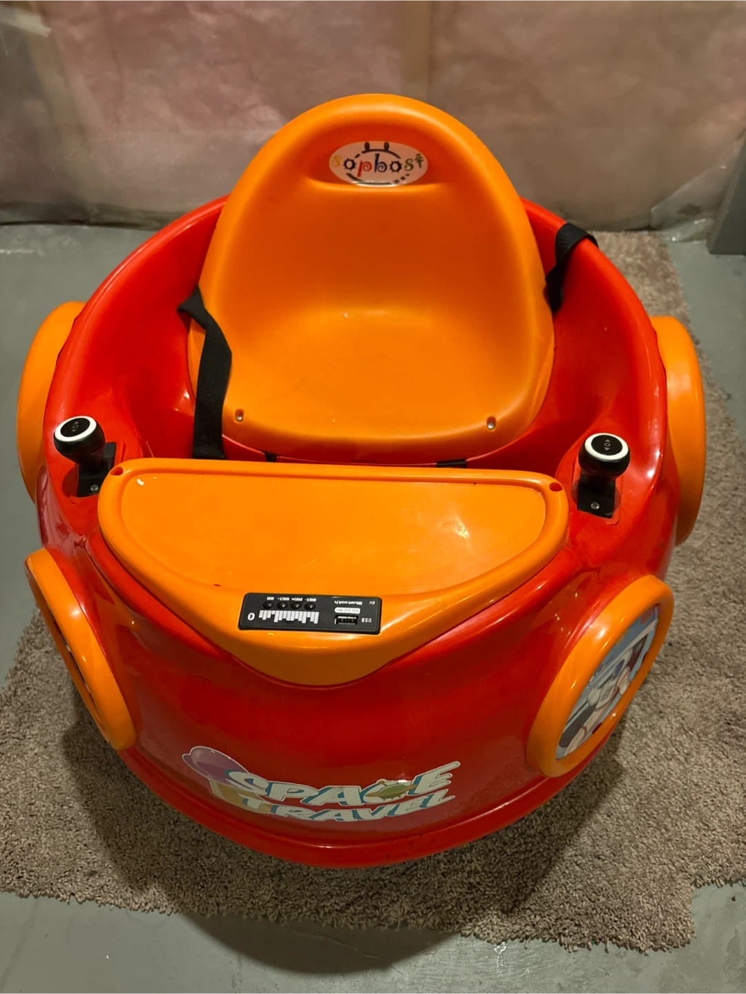 Opbost "Space Travel" Ride-On Toy
