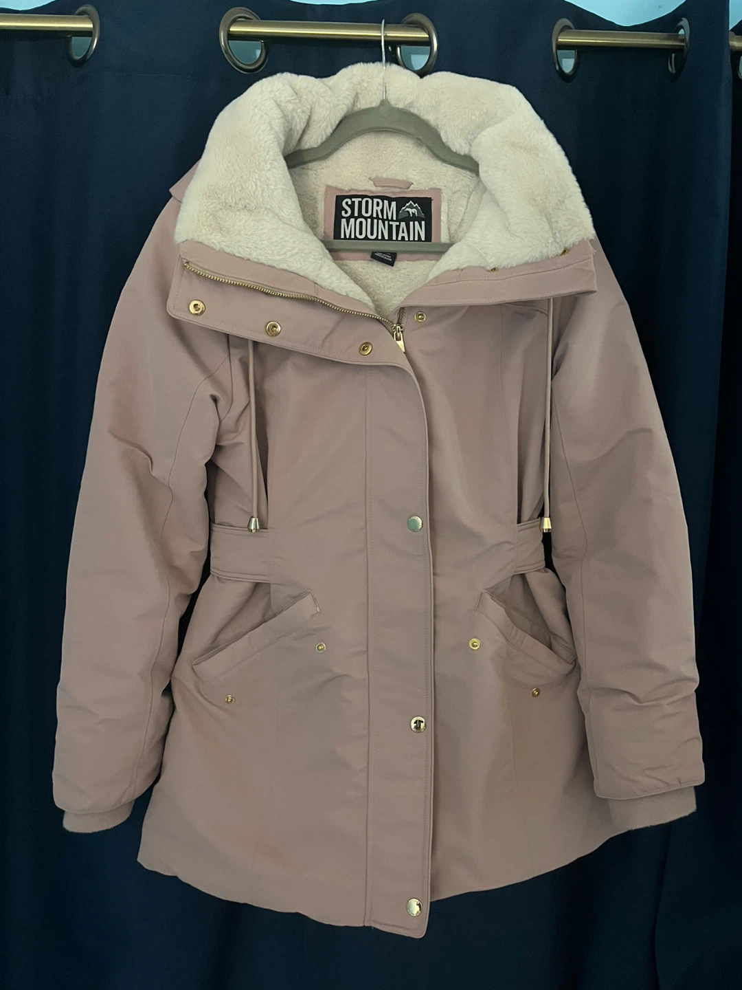 Storm Mountain Parka Jacket - Rose Quartz - Size M