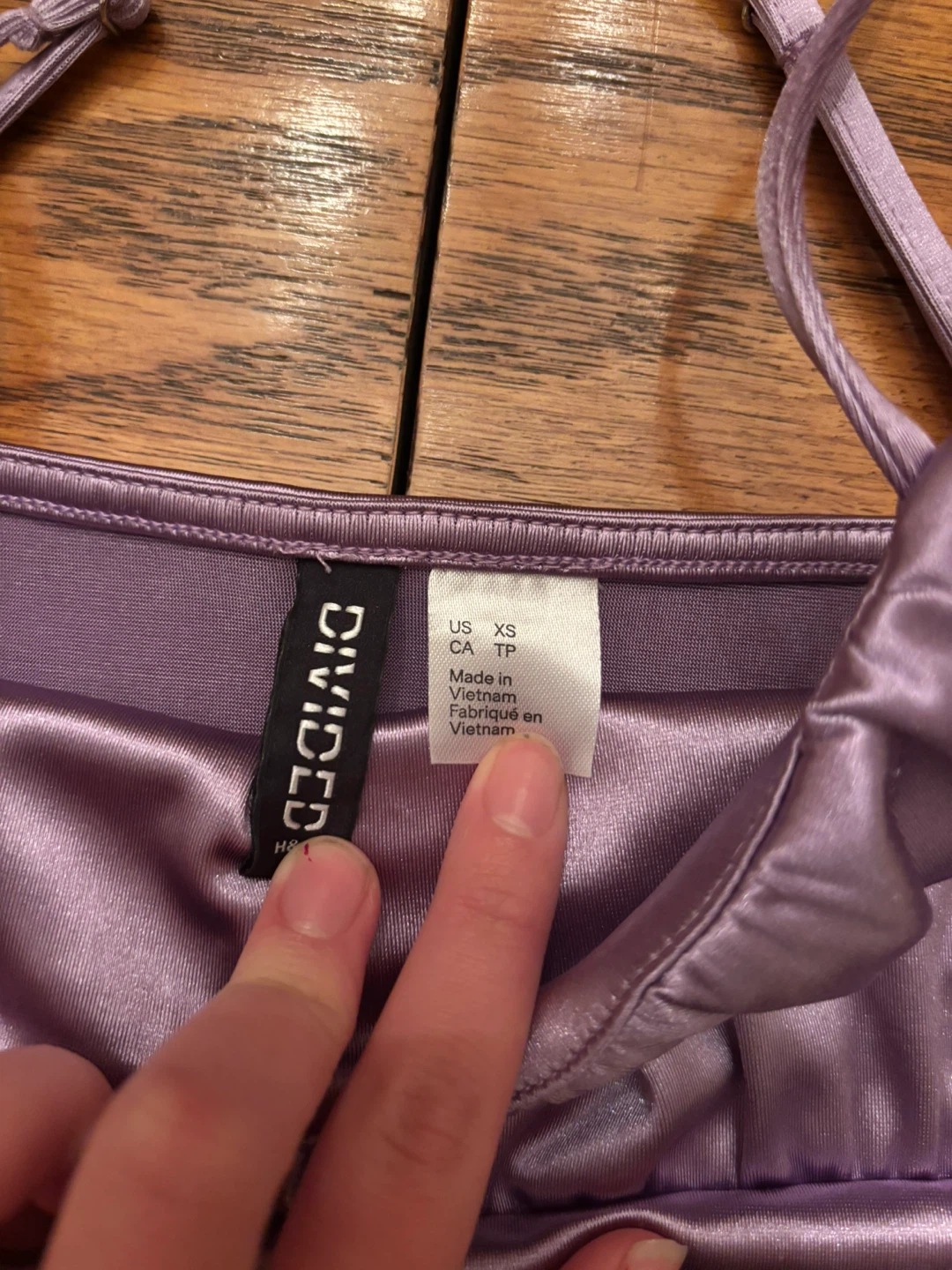 Divided Purple Top - photo 2