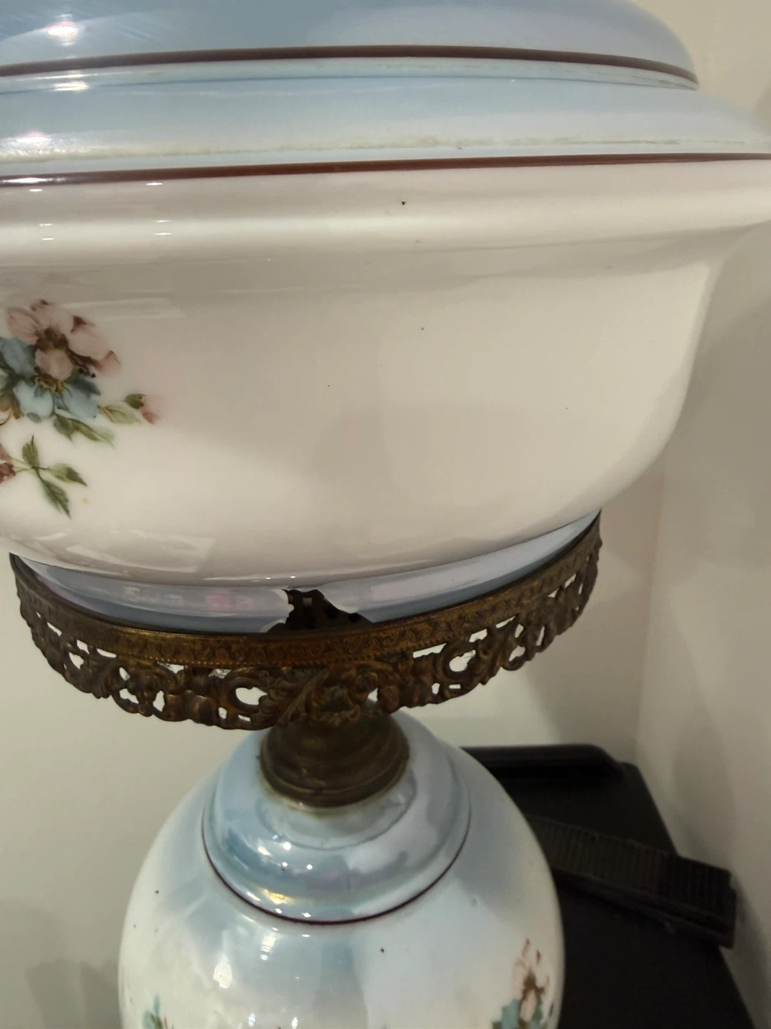 Vintage Floral Accent Lamp - photo 5