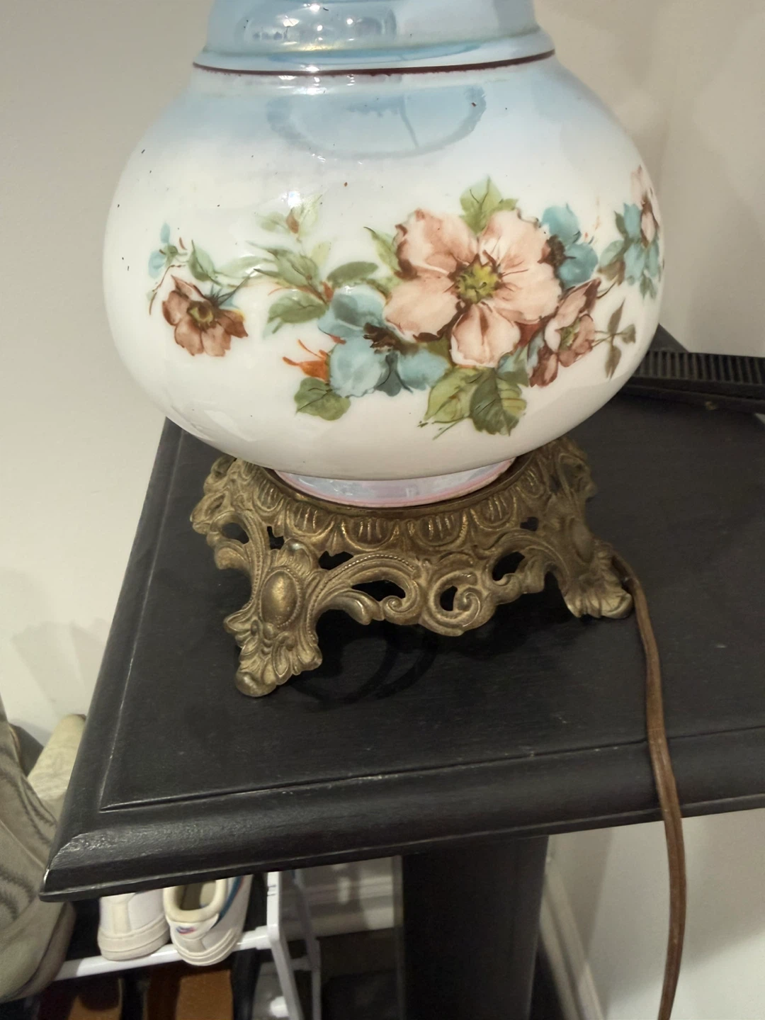 Vintage Floral Accent Lamp - photo 4