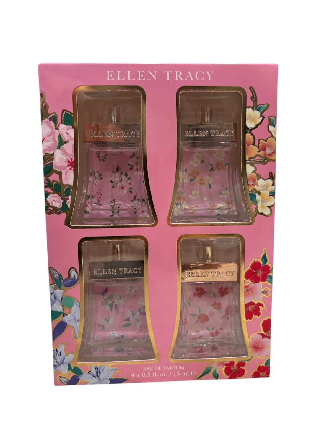 Ellen Tracy Perfume Gift Set - 4 x 0.5 oz Eau de Parfum