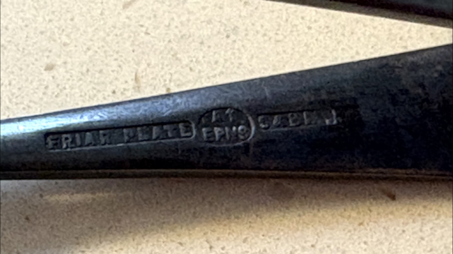 Slack and Barlow EPNS Sugar Tongs - photo 4