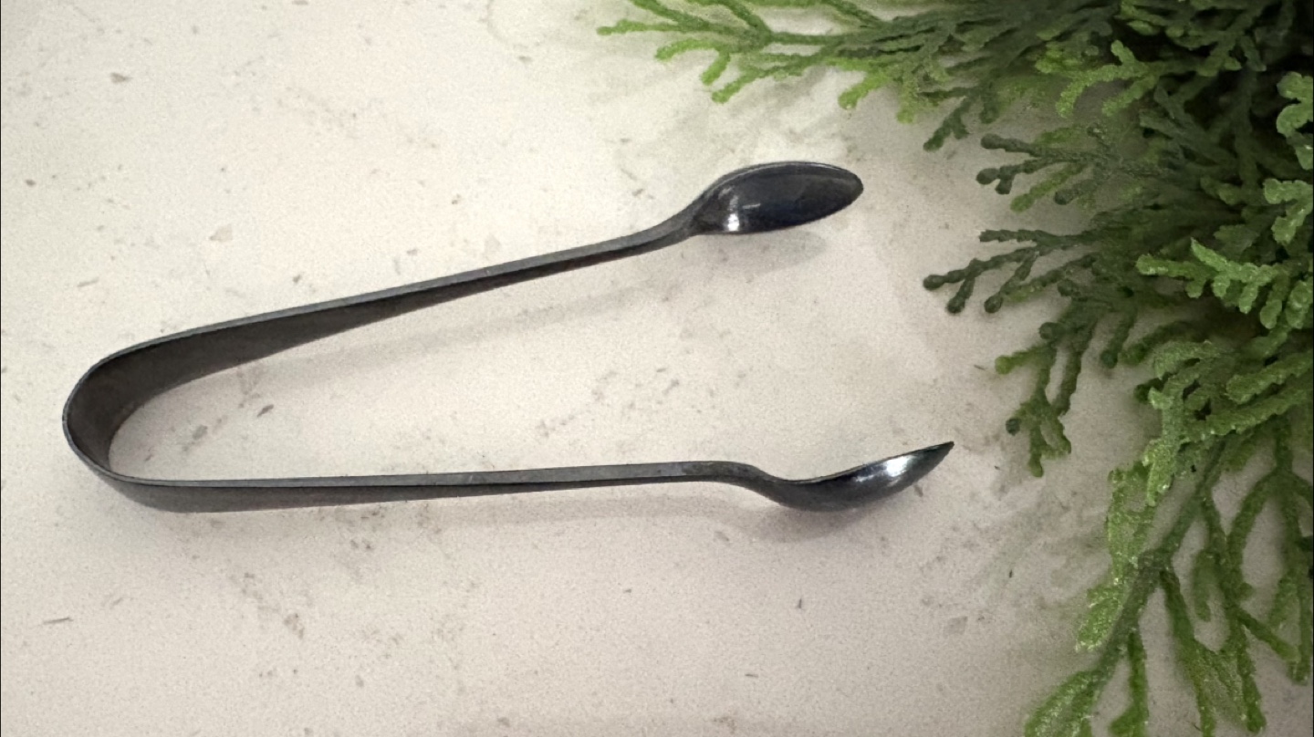 Slack and Barlow EPNS Sugar Tongs - photo 2