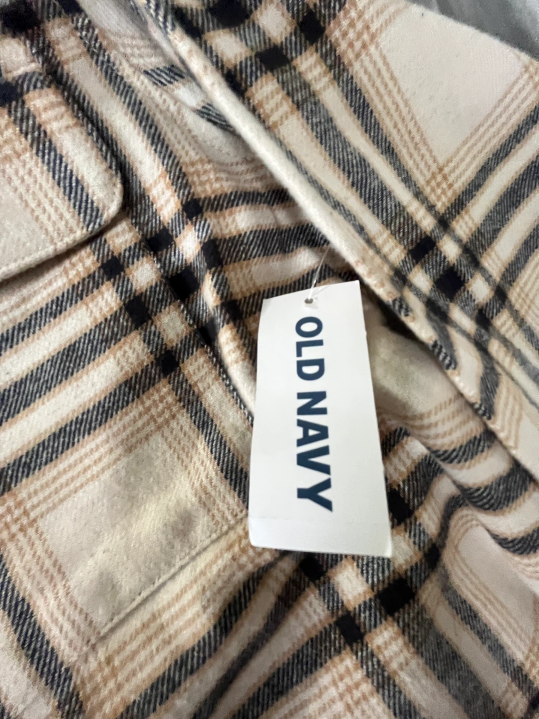 Old Navy Plaid Flannel Shirt XL (14-16) - photo 3