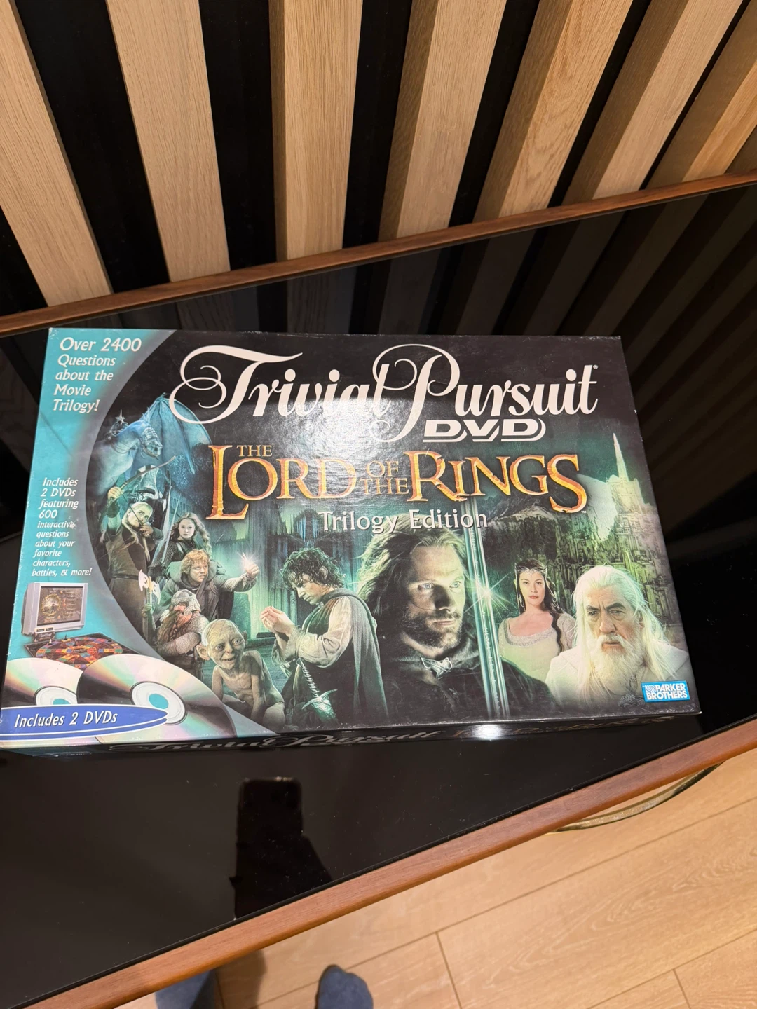 Trivial Pursuit DVD The Lord of the Rings  Game