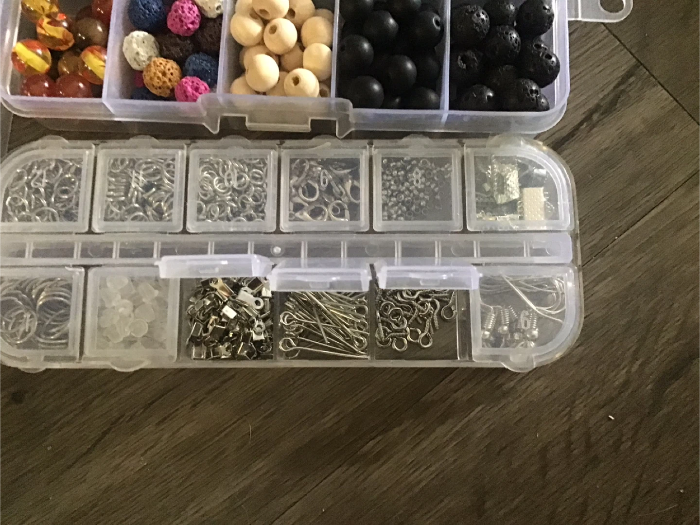 Bead Crafting Kit with Assorted Beads and Findings - photo 3
