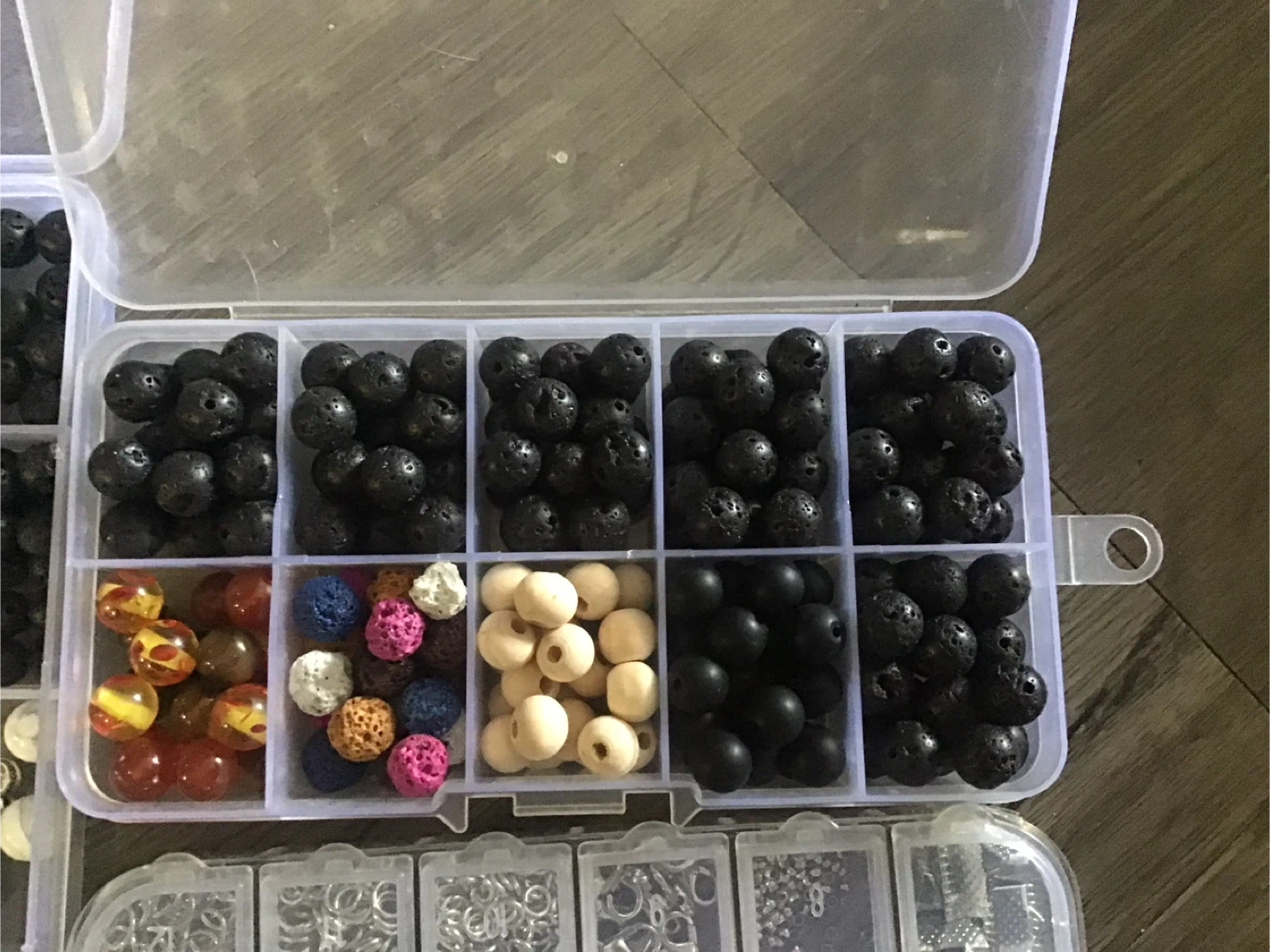Bead Crafting Kit with Assorted Beads and Findings - photo 4