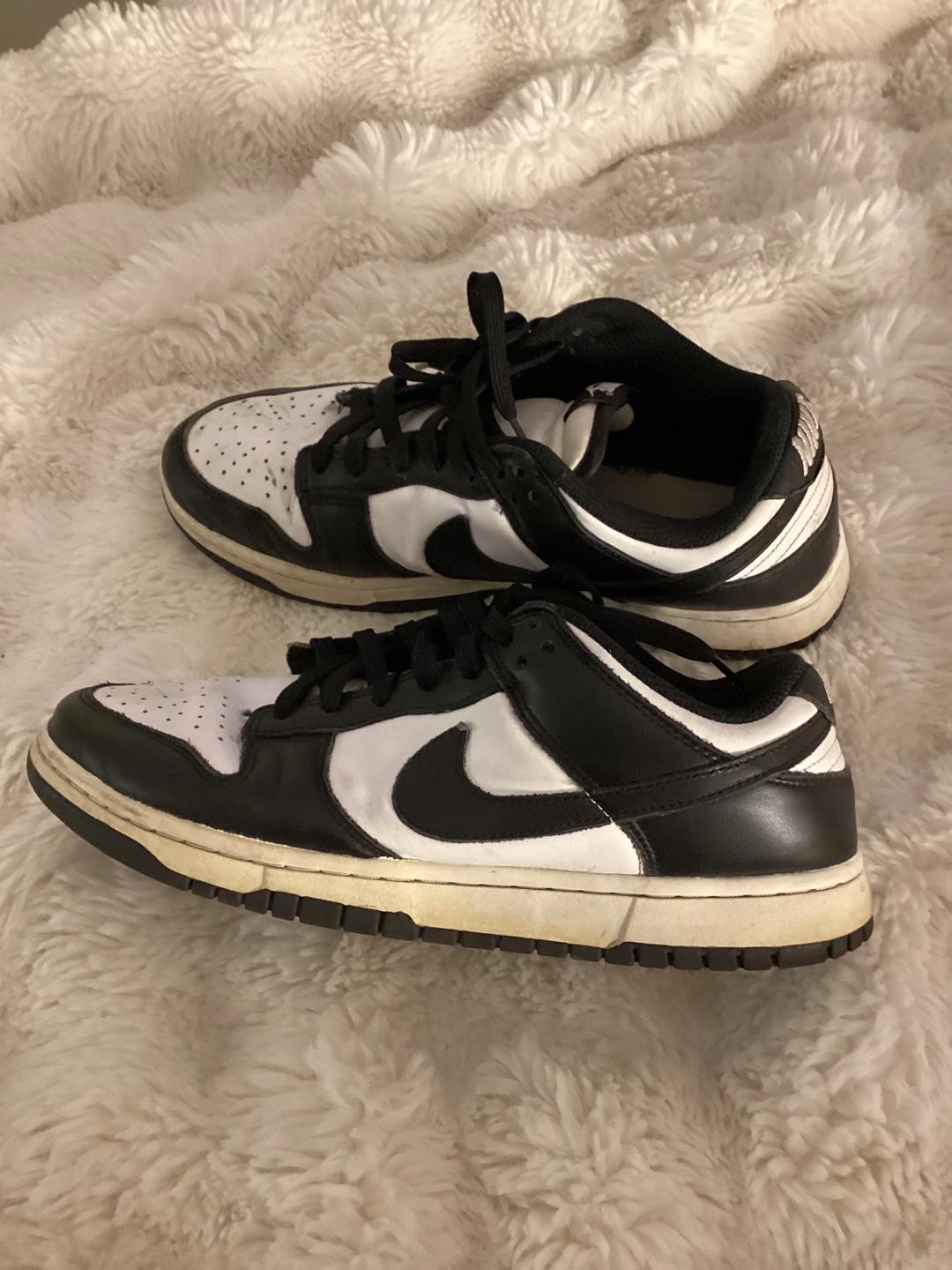 Nike Dunk Low Black White Sneakers - photo 3