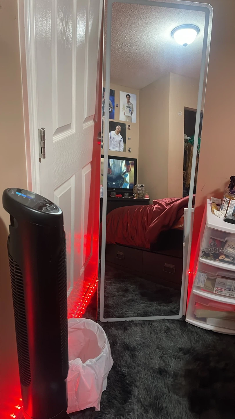Full Length Mirror with LED Lights