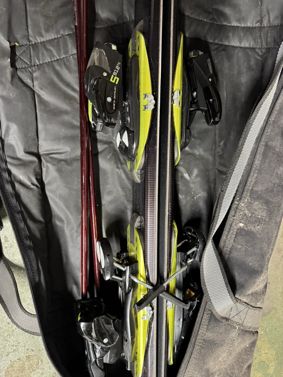 Atomic Ski Package with Poles and Bag
