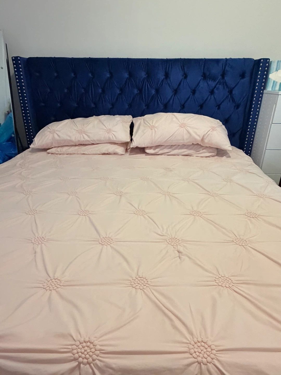 King Size Tufted Bed Frame