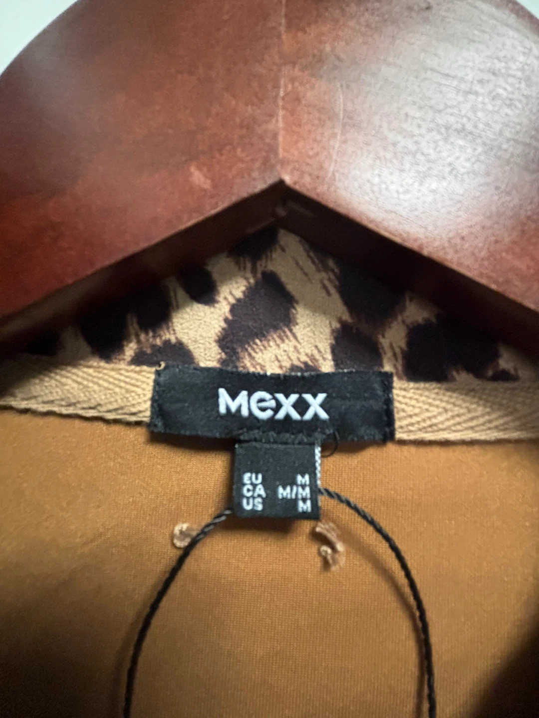Mexx Leopard Print Blazer Jacket Size M - photo 3