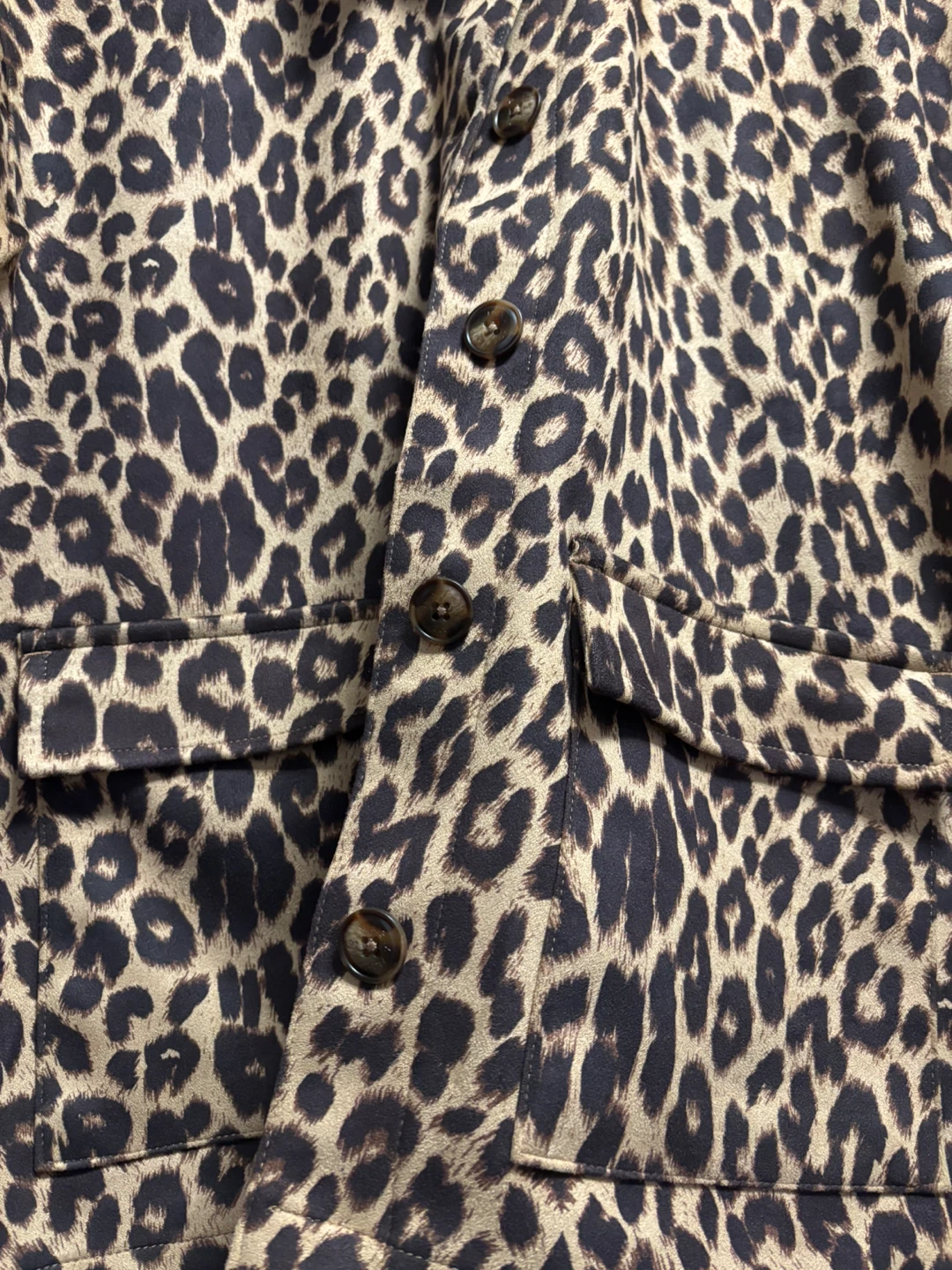 Mexx Leopard Print Blazer Jacket Size M - photo 5