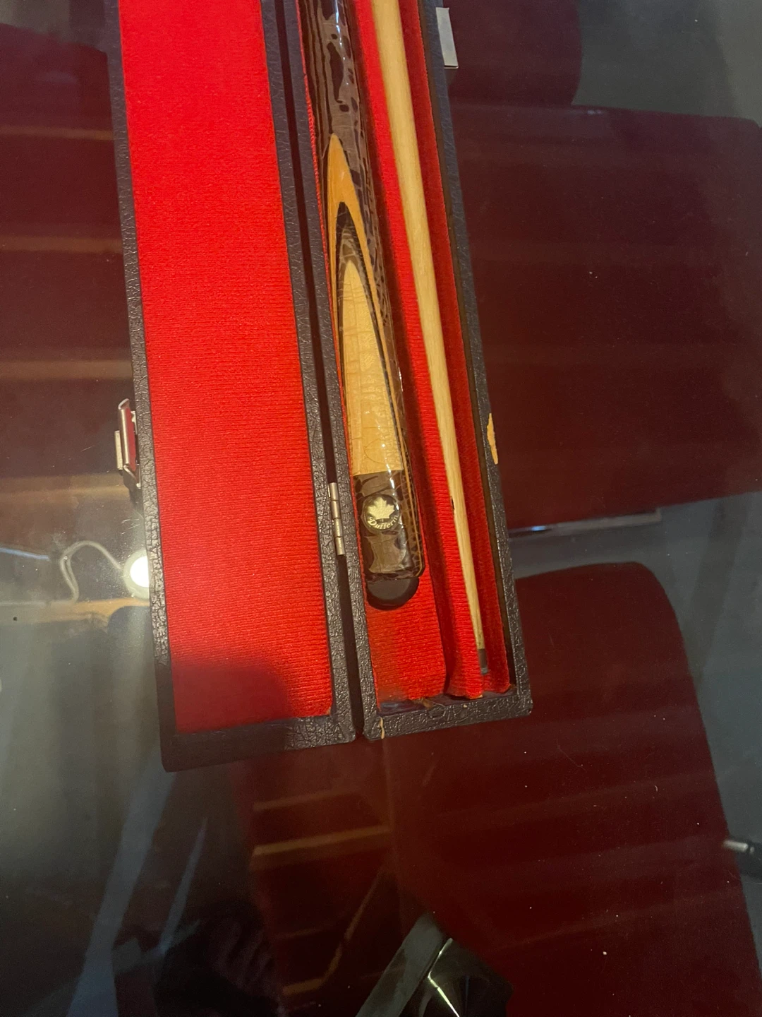 Vintage Dufferin Maple Leaf Snooker Cue