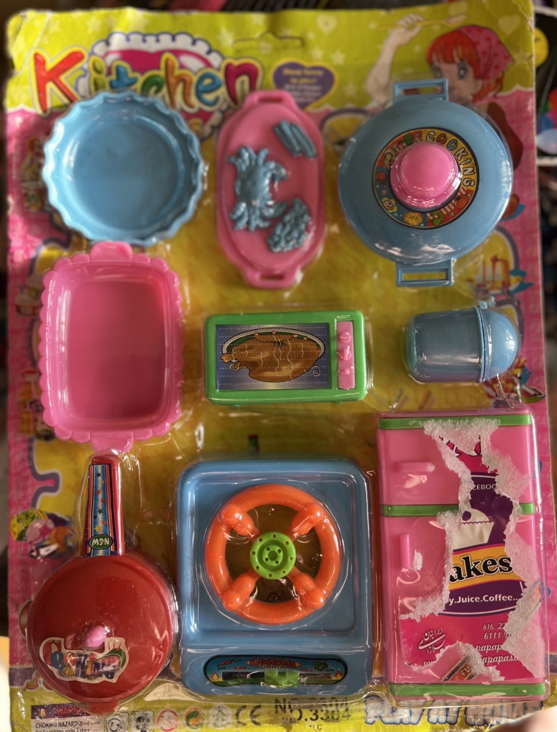 New-Toy Kitchen Playset