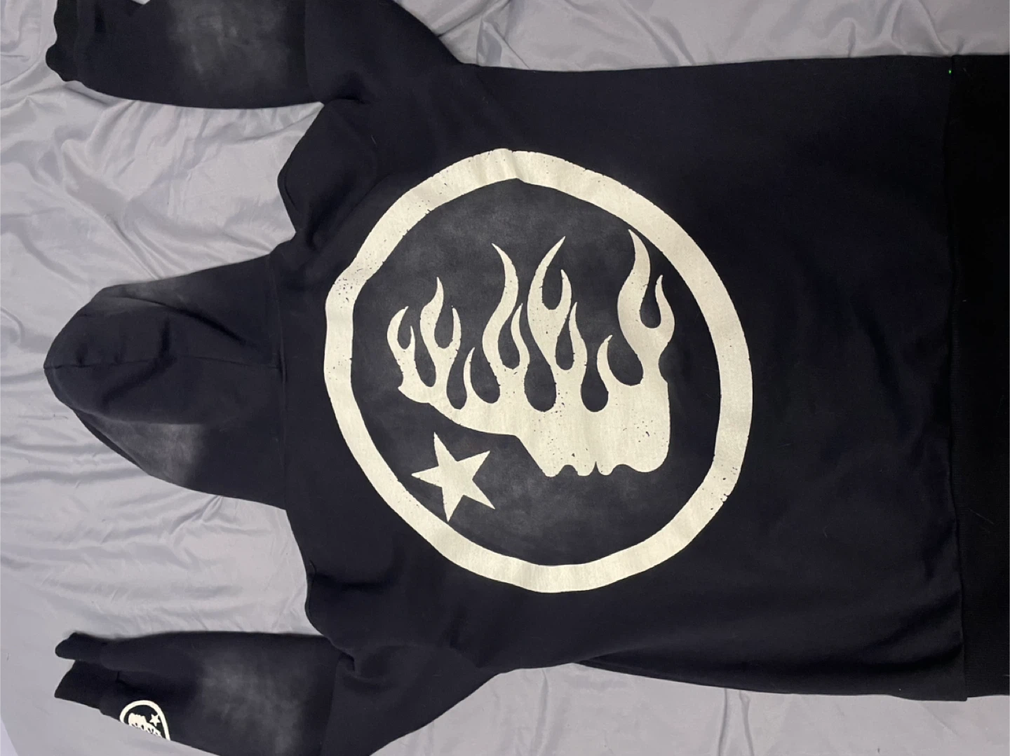 Hellstar Greatest Hits Smoke Uniform Hoodie - photo 3