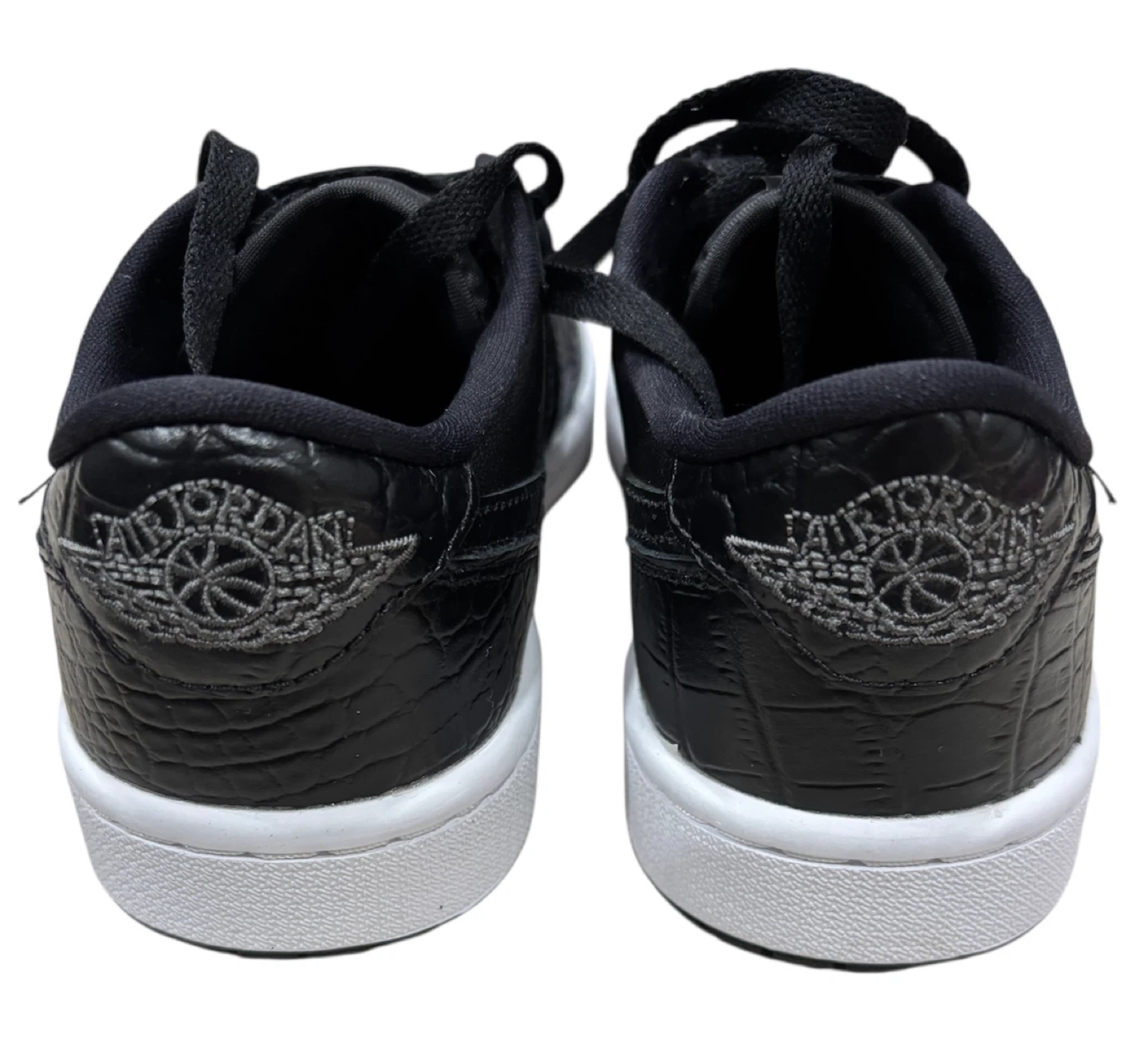 Air Jordan 1 Low Golf "Black Crocodile" DD9315-003 - photo 3
