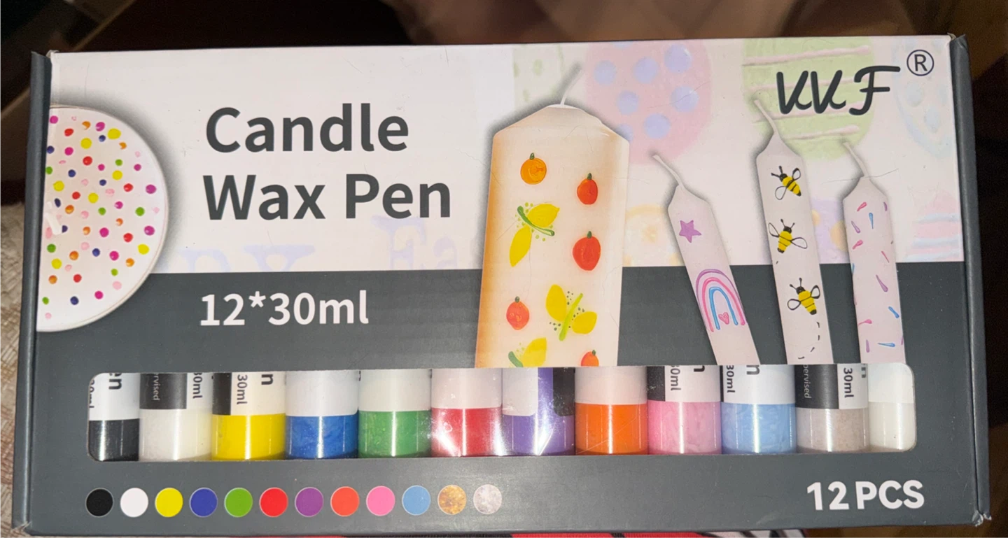 12-Piece Candle Wax Pen Set, 30ml Each - photo 2