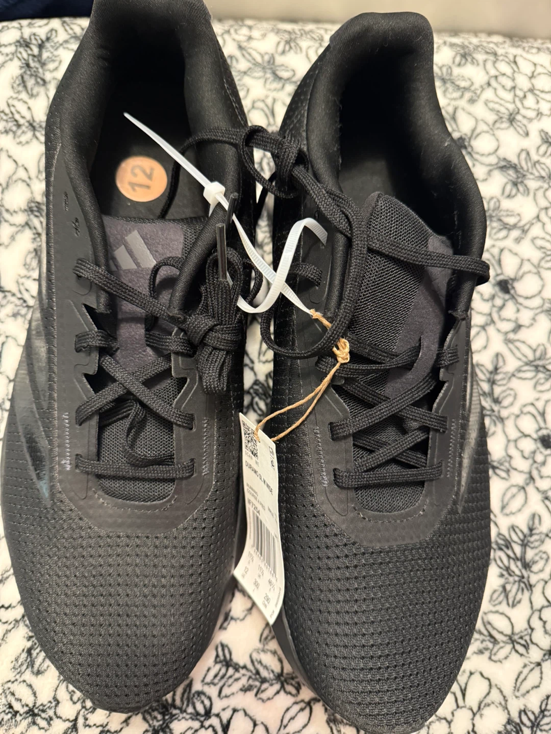 Adidas Duramos Running Shoes - Black - Size 12