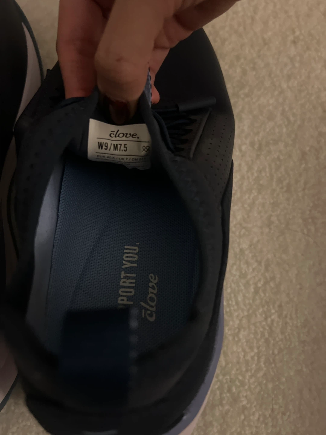 Clove Women's Classic Navy Shoes W9/M7.5 - photo 3